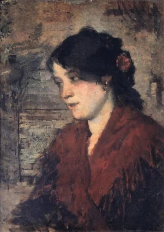 Scialetto rosso - Musei Civici di Pavia